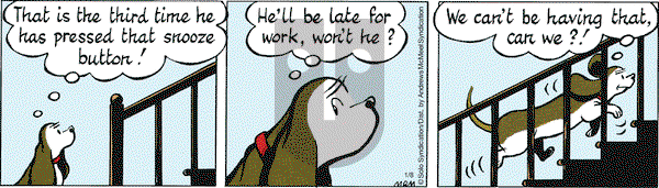 Fred Basset on Tuesday January 8, 2019 Comic Strip