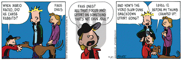 Frazz on Friday April 27, 2007 Comic Strip