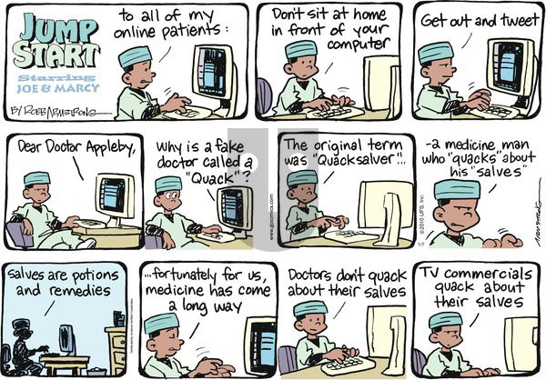 JumpStart on Sunday January 7, 2018 Comic Strip