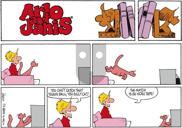 Arlo and Janis - Sunday February 3, 2002 Comic Strip