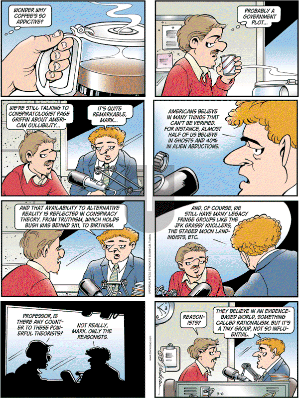 Doonesbury - Sunday September 6, 2009 Comic Strip