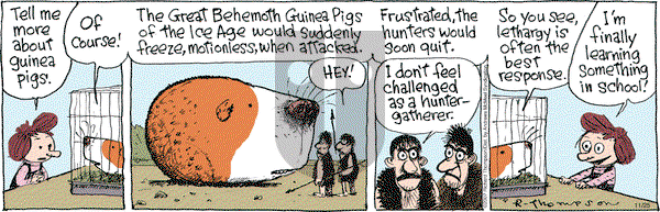 Cul de Sac on Saturday November 25, 2017 Comic Strip