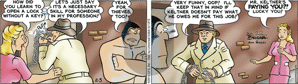 Alley Oop on Tuesday February 3, 2015 Comic Strip