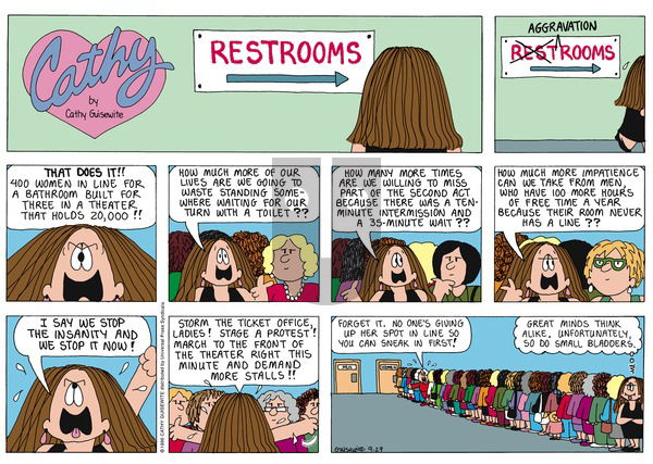 Cathy Classics on Sunday September 29, 1996 Comic Strip