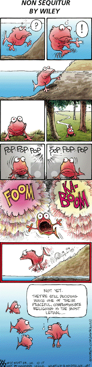 Non Sequitur on Sunday October 17, 2010 Comic Strip