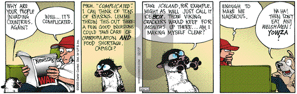 Get Fuzzy on Saturday December 17, 2005 Comic Strip