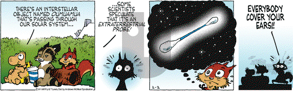 Over the Hedge on Saturday February 2, 2019 Comic Strip