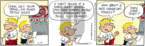 Soup to Nutz - Old on Thursday December 30, 2010 Comic Strip