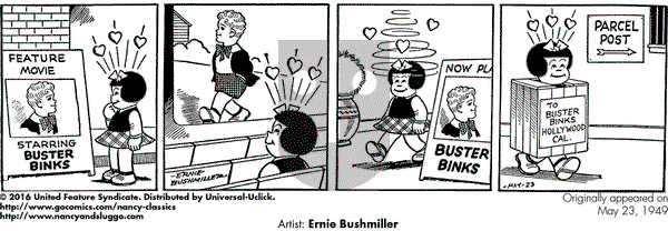 Nancy Classics on Monday May 23, 2016 Comic Strip