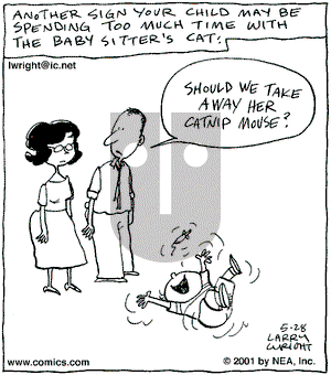 Kit 'N' Carlyle on Thursday August 23, 2001 Comic Strip