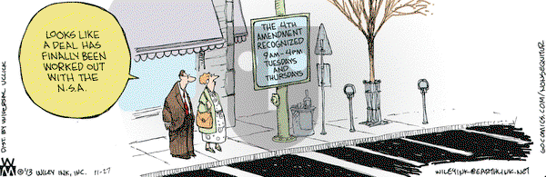 Non Sequitur on Wednesday November 27, 2013 Comic Strip