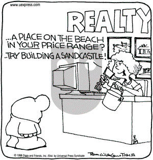 Ziggy on Saturday August 29, 1998 Comic Strip