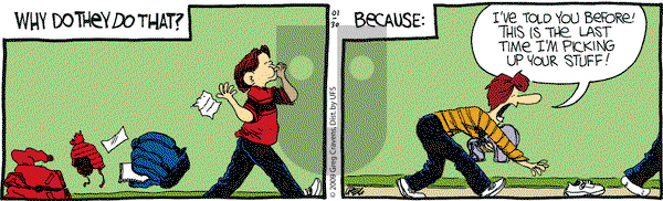 The Buckets on Friday January 30, 2009 Comic Strip