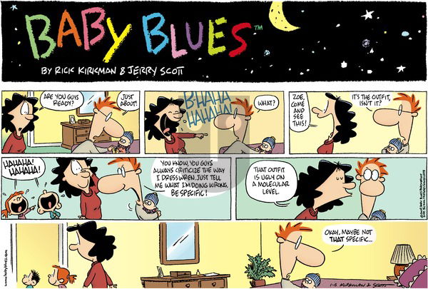 Baby Blues on Sunday January 13, 2008 Comic Strip