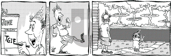 Lio on Friday June 5, 2015 Comic Strip