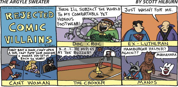 The Argyle Sweater on Sunday November 17, 2019 Comic Strip