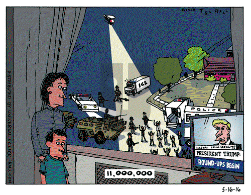 Ted Rall - Monday May 16, 2016 Comic Strip