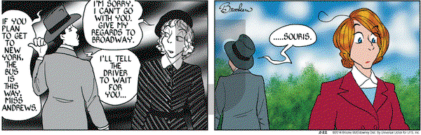 9 Chickweed Lane on Saturday February 22, 2014 Comic Strip