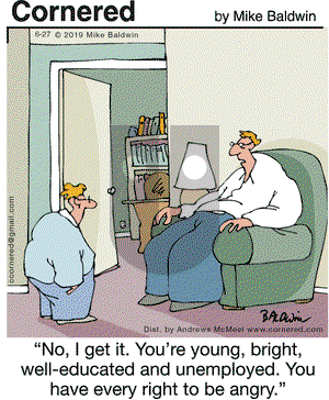Cornered on Thursday June 27, 2019 Comic Strip