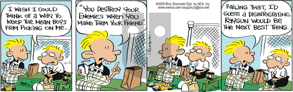 Soup to Nutz - Old on Monday April 13, 2009 Comic Strip