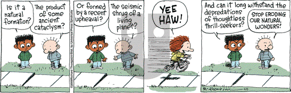 Cul de Sac on Monday April 6, 2009 Comic Strip