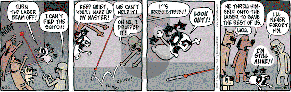 Pooch Cafe on Monday June 20, 2011 Comic Strip