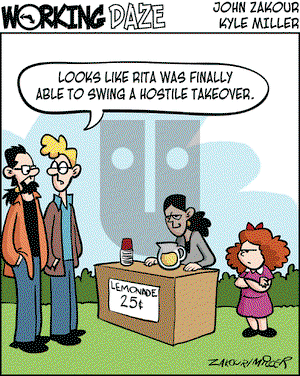 Working Daze on Thursday March 13, 2008 Comic Strip