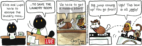 Breaking Cat News on Monday March 26, 2018 Comic Strip