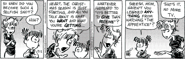 Heart of the City on Friday December 2, 2005 Comic Strip