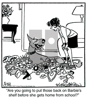 Marmaduke - Monday May 28, 2007 Comic Strip