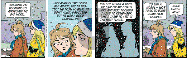 Doonesbury on Saturday February 14, 2009 Comic Strip