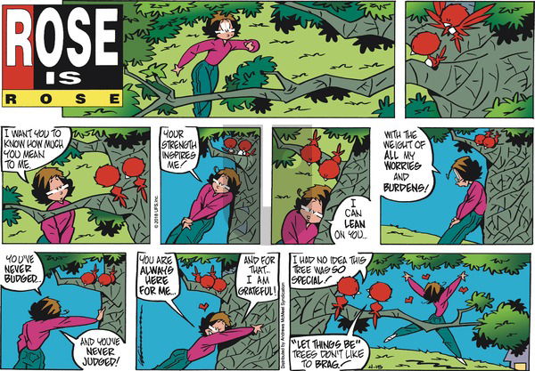 Rose is Rose on Sunday April 15, 2018 Comic Strip