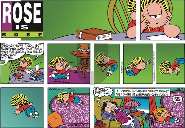 Rose is Rose on Sunday December 7, 2025 Comic Strip