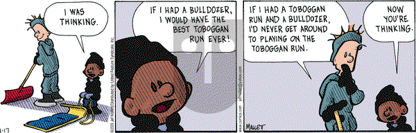 Frazz on Saturday January 17, 2009 Comic Strip
