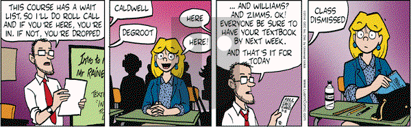 Luann on Friday September 5, 2014 Comic Strip
