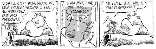 The Grizzwells on Saturday December 7, 2002 Comic Strip