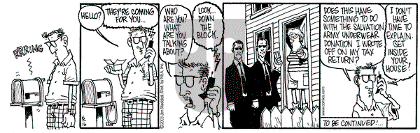 Monty on Tuesday July 8, 2003 Comic Strip