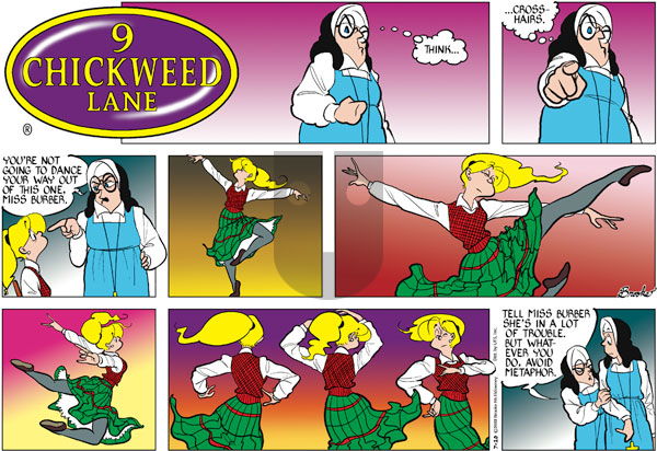 9 Chickweed Lane - Sunday July 20, 2003 Comic Strip