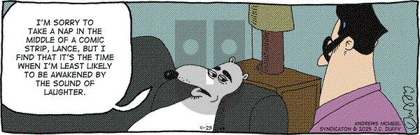 The Fusco Brothers on Wednesday April 23, 2025 Comic Strip