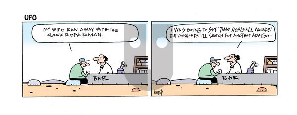 UFO on Saturday April 5, 2025 Comic Strip