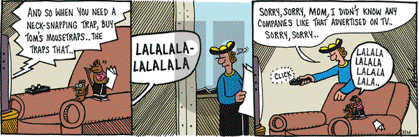 Overboard on Thursday March 26, 2009 Comic Strip