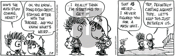 Heart of the City on Thursday February 19, 2009 Comic Strip
