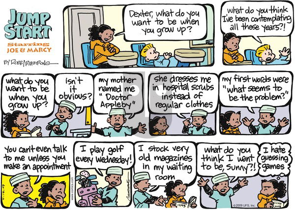 JumpStart on Sunday April 19, 2009 Comic Strip