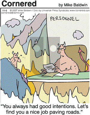 Cornered - Monday November 5, 2007 Comic Strip