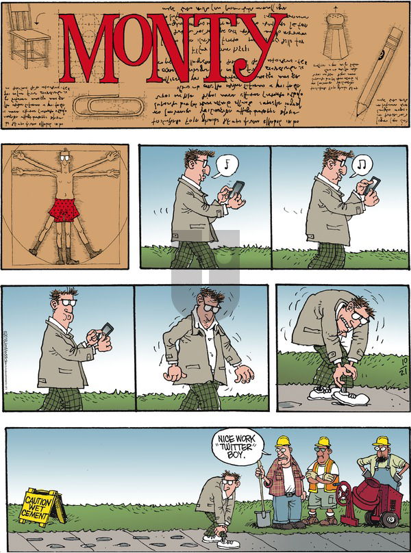 Monty on Sunday October 21, 2018 Comic Strip