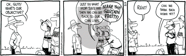 The Buckets on Monday April 2, 2007 Comic Strip