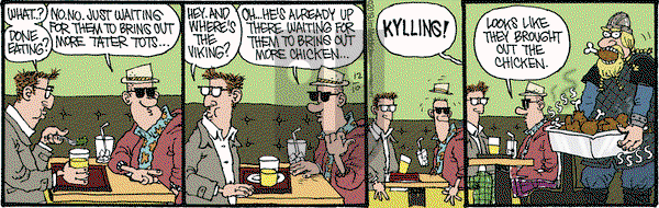 Monty on Tuesday December 10, 2019 Comic Strip