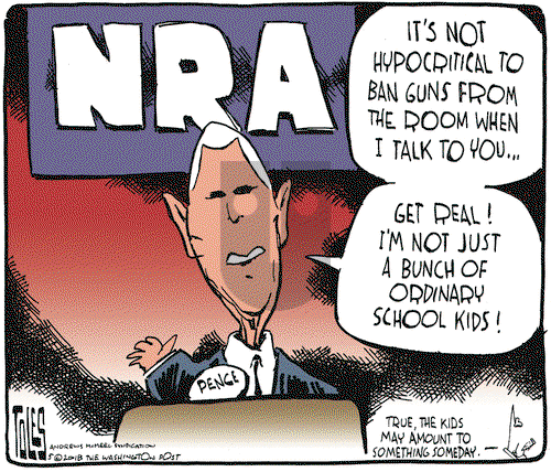 Tom Toles on Tuesday May 1, 2018 Comic Strip