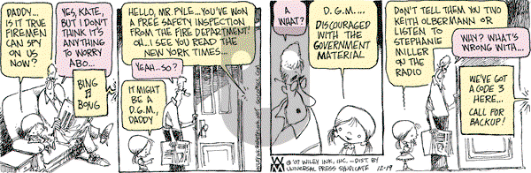 Non Sequitur on Wednesday December 19, 2007 Comic Strip