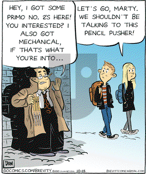 Brevity on Thursday October 15, 2015 Comic Strip